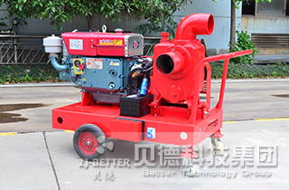 單級(jí)單吸移動(dòng)泵車(chē)